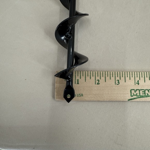 Auger Drill Bit Set for Planting Gardening 8 & 12 in Black Hex Drive Tool - Picture 6 of 8